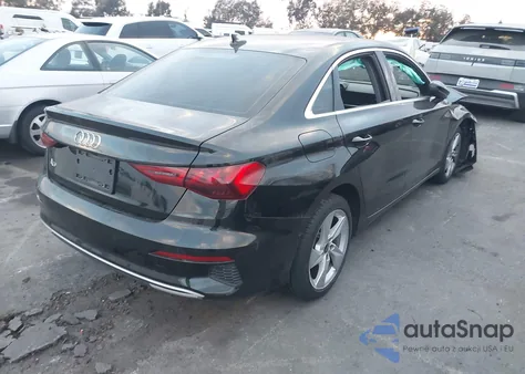 2023 Audi A3 Premium 40 Tfsi Front-Wheel Drive S Tronic из США, поврежденный, VIN WAUAUDGY1PA062942